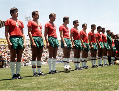 World Cup 1970: Bulgaria v West Germany