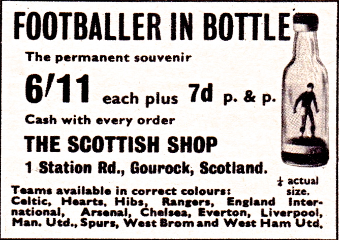 Footballer In A Bottle