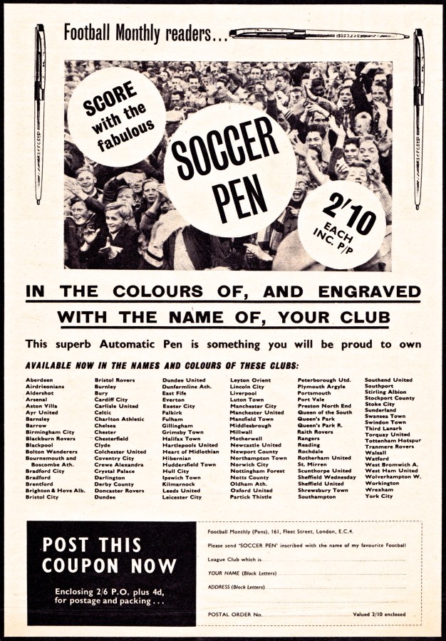 Club soccer pens