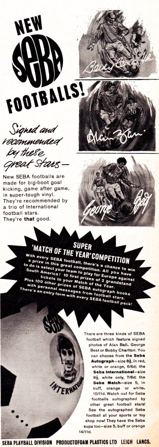 Seba personality footballs