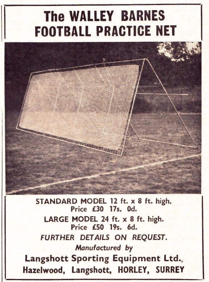 Walley Barnes Football Practice Net