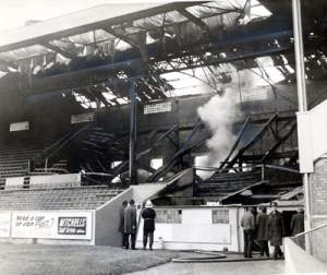 Aberdeen FC fire Pittodrie Stadium 1971