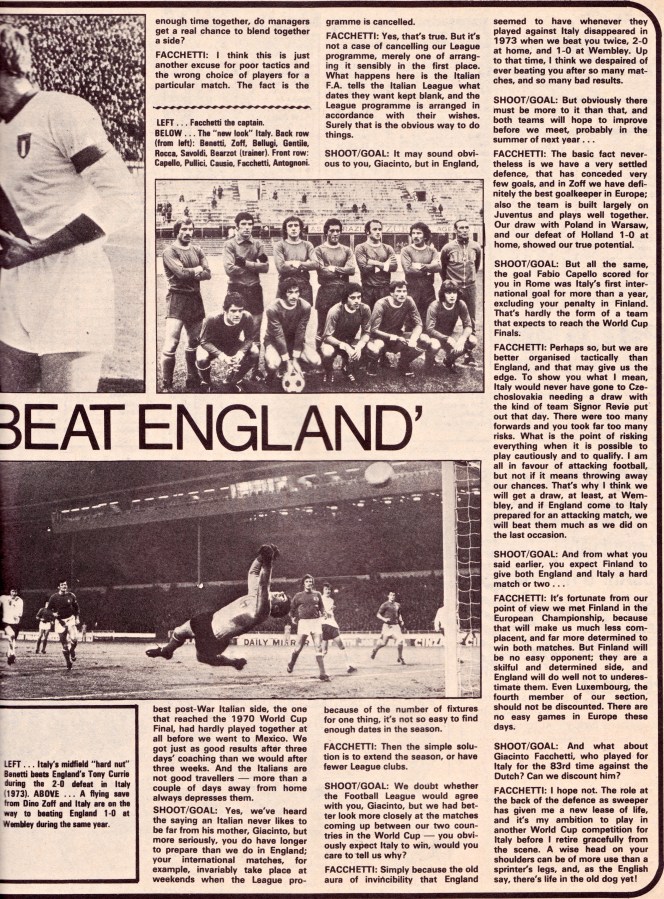 Facchetti Interview Part 2