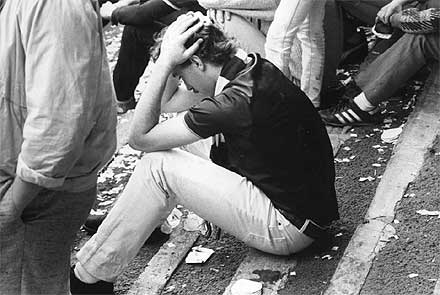 Hearts lose the 1986 title on the last day