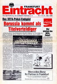 UEFA Cup Final 1980, match programme
