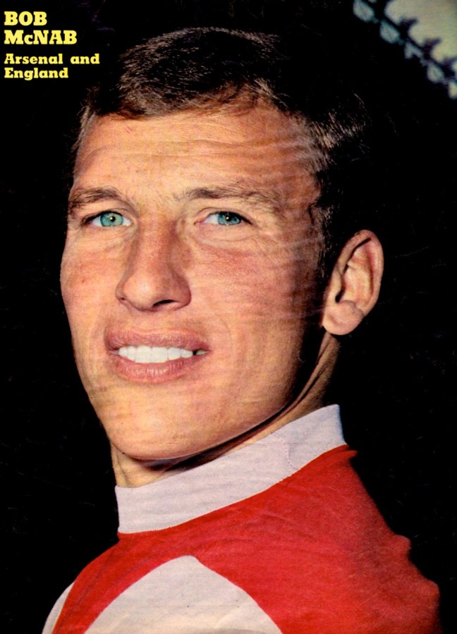 Bob Wilson Of Arsenal 1967 OLD PHOTO