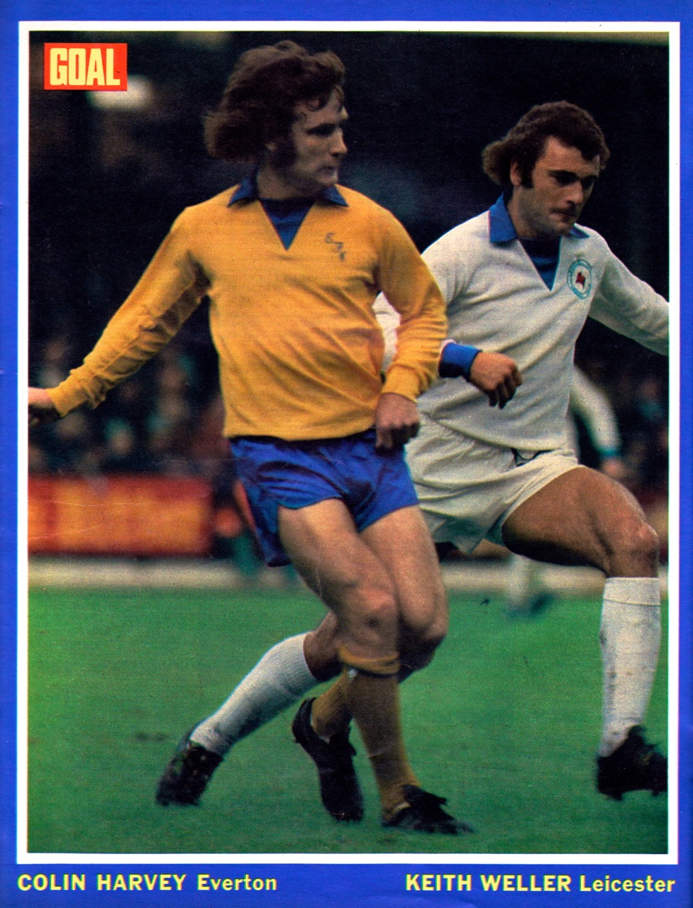 Photo Ancienne Leicester City - Alan Birchenall Et Keith Weller - Années 70