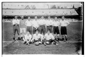 Great Britain 1912 Olympic winning team