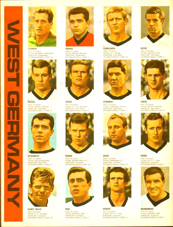 FKS World Cup 1966 Soccer Stamps Beyond The Last Man