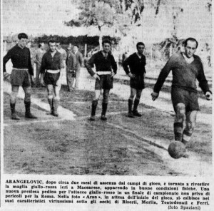 Aca Arandjelovic, AS Roma