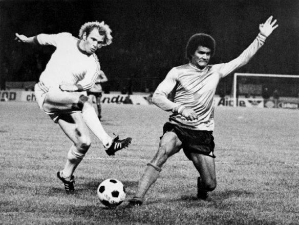 Fanion ASSE Saint-Etienne, Allez Les Verts, Saison 1975/76, Rare, Carton